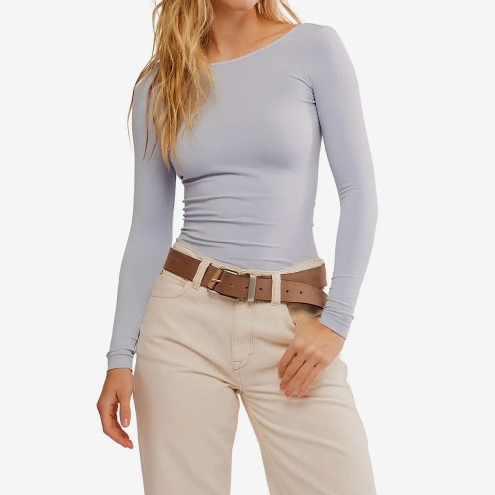 Free People | Low Back Seamless Long Sleeve | Nwot